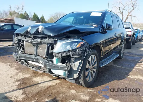 2018 Mercedes-Benz Gls 450 4Matic z USA, uszkodzony, nr VIN 4JGDF6EE5JB167818